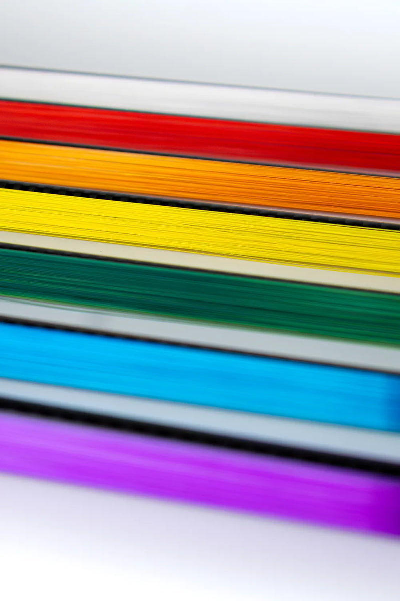 Ten colours of Coruss bow hair