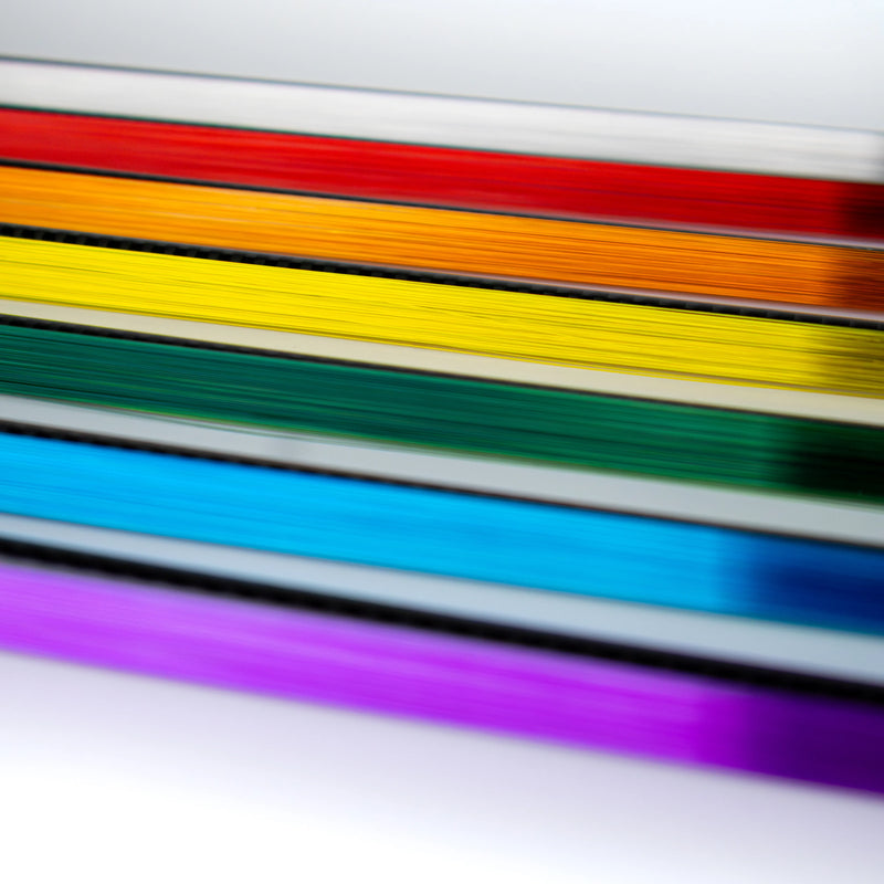 Ten colours of Coruss bow hair